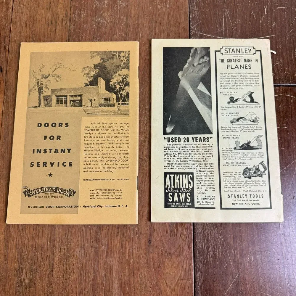The Carpenter Magazine Sept 1938 Feb 1946‎ UBC United Brotherhood of Carpenters